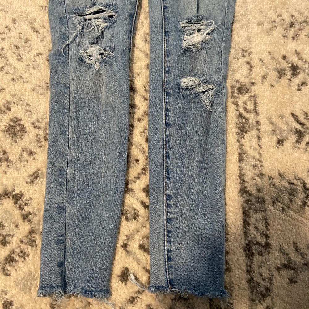 American Eagle ripped jeans